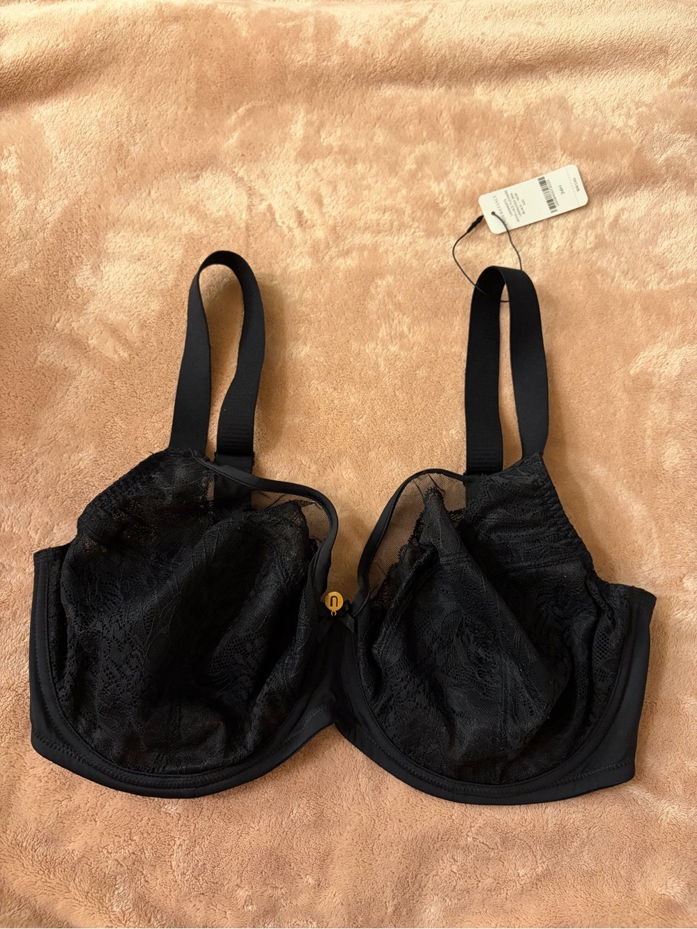 Understance NWT size 34H black lace bra
